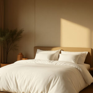 Royal plain bed sheet set, 4 pcs - طقم سرير رويال ساده ٤ق royal