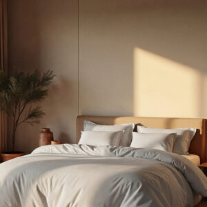 Royal plain bed sheet set, 3 pcs - طقم سرير رويال ساده ٣ق royal