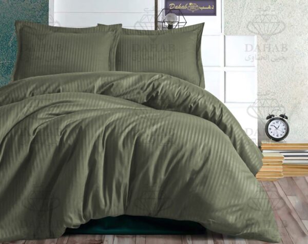 Turkish stripe bed sheet set - طقم استرايب تركي (١١ لون)