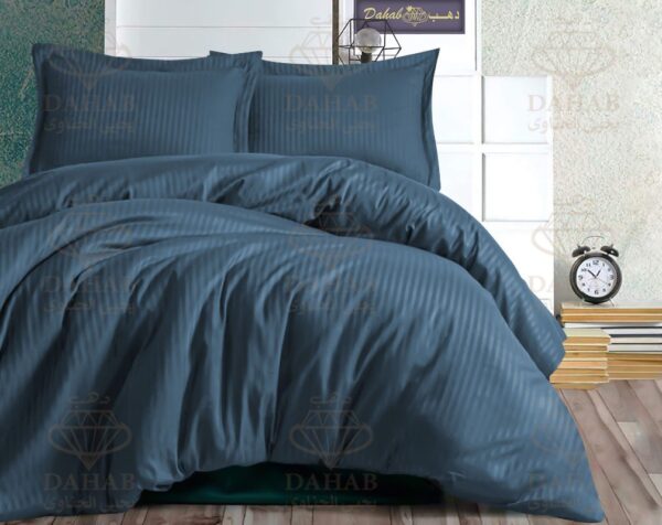 Turkish stripe bed sheet set - طقم استرايب تركي (١١ لون)