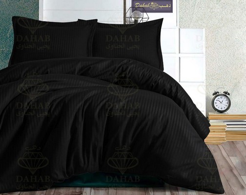 Turkish stripe bed sheet set - طقم استرايب تركي (١١ لون)