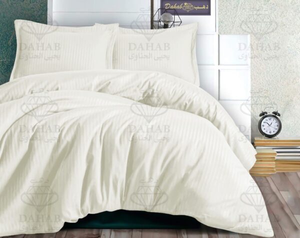 Turkish stripe bed sheet set - طقم استرايب تركي (١١ لون)