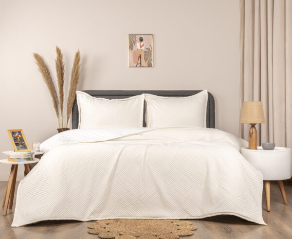 AMAS Capitoneُ coverlet , 3 pcs - كوفرتة اماس كابيتونة ٣ق