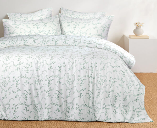 LAZORD Printed bed sheet set , 6 pcs - طقم لازورد مطبوع ٦ق