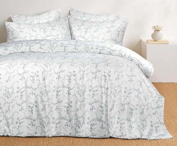 LAZORD Printed bed sheet set , 4 pcs - طقم لازورد مطبوع ٤ق