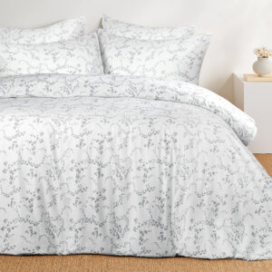 LAZORD Printed bed sheet set , 4 pcs - طقم لازورد مطبوع ٤ق