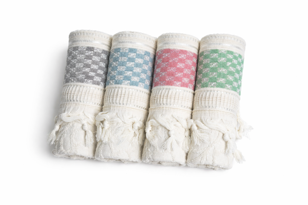 Dioril Bahar Towels 50 × 100 , 4 pcs - ع فوطة ديوريل بهار ٥٠