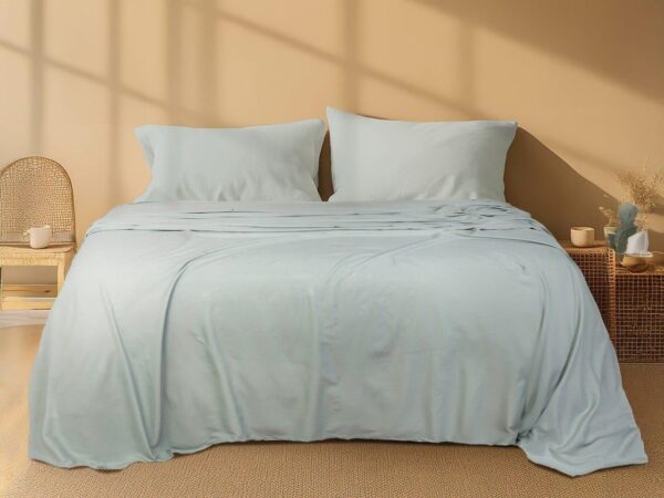 Noval Solid Bed Set – 4 Pieces