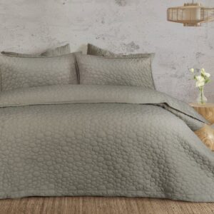 Rotunda Capitonné Bedspread Set – 3 Pieces