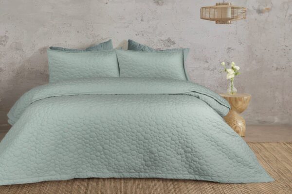 Rotunda Capitonné Bedspread Set – 3 Pieces