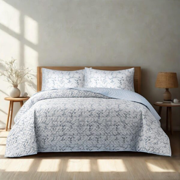 Elif Capitonné Bedspread Set – 3 Pieces