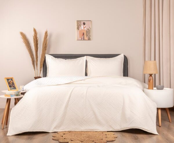 Amas Capitonné Bedspread Set – 3 Pieces