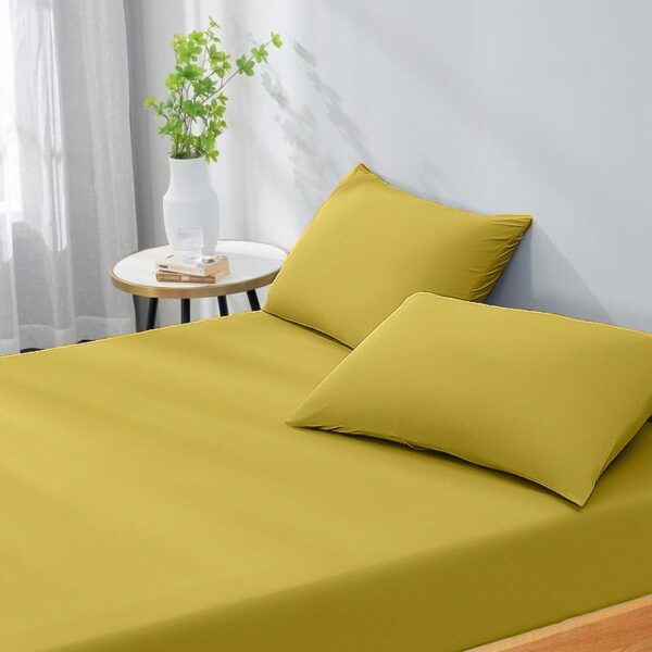 Super Lux Elastic Bedsheet Set – 3 Pieces