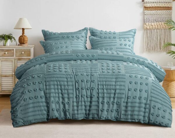 BOHO coverlet , 3 pcs - كوفرتة بوهو كابيتونة ٣ق