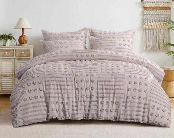 BOHO coverlet , 3 pcs - كوفرتة بوهو كابيتونة ٣ق