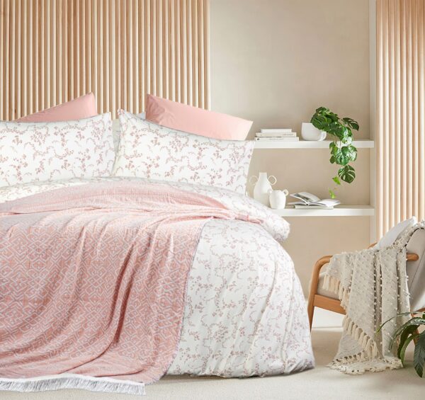 Brando coverlet single , 6 pcs - كوفرتة برندو ٦ق