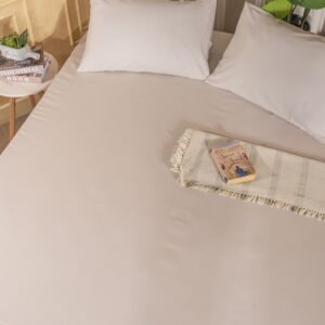 Percale Fittedsheet 180 cm , 3 pcs - ملايه استيك بيركال ١٨٠ سم ٣ق