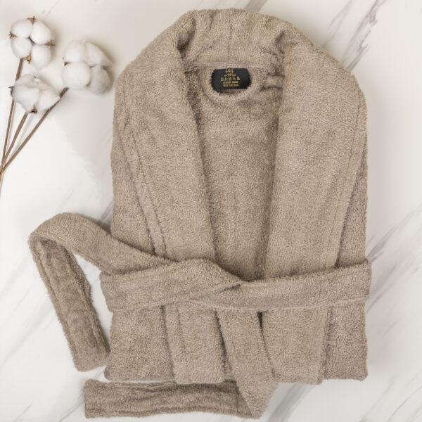 Dahab Türkiy Bathrobe ( SIZE ) - برنس دهب تركى