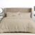Percale Embroidered bed sheet set , 4 pcs - طقم سرير بيركال مطرز ٤ق كود ٤